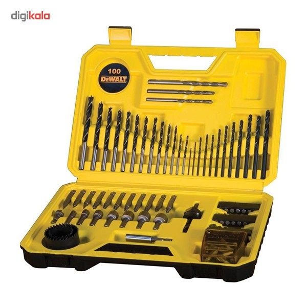 مجموعه 100 عددی سری پیچ گوشتی و مته دیوالت مدل DT71563
