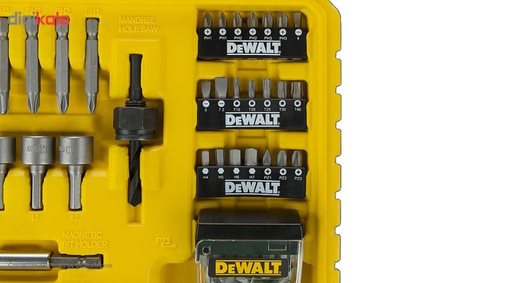 مجموعه 100 عددی سری پیچ گوشتی و مته دیوالت مدل DT71563