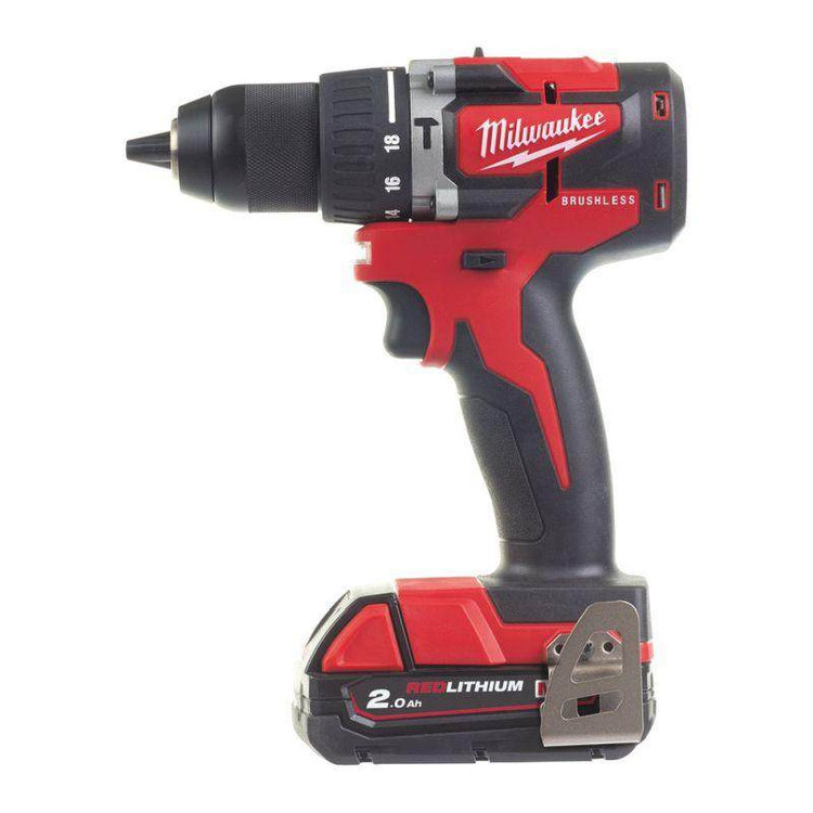 دریل چکشی شارژی میلواکی مدل M18CBLPD 202C