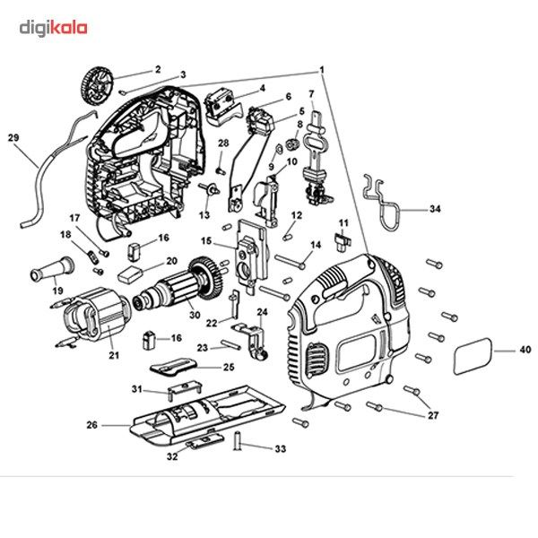 اره عمودبر بلک اند دکر مدل KS801SE