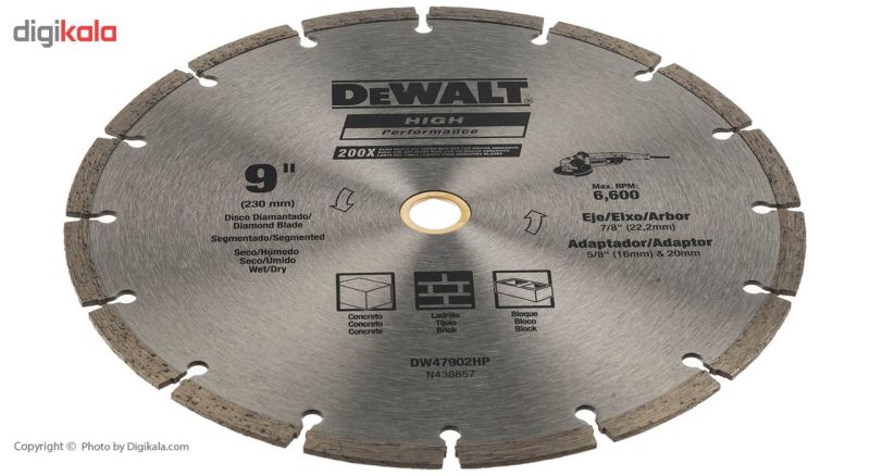 صفحه الماسه دیوالت مدل DW47902HP