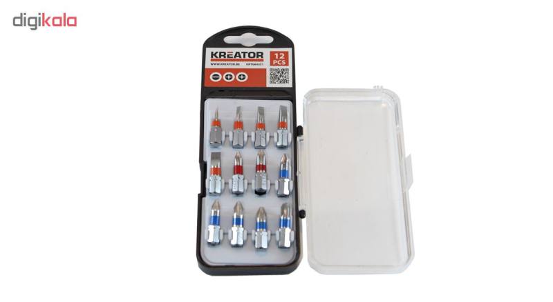 مجموعه 12 عددی سری پیچ گوشتی کریتور مدل KRT064351