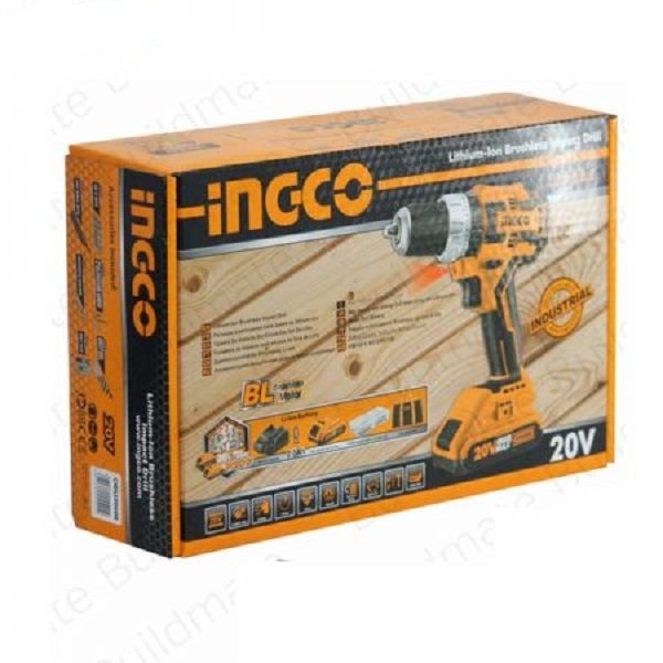 دریل پیچ گوشتی چکشی شارژی اینکو مدل CIDLI20608-20V