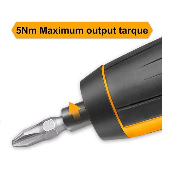 پیچ گوشتی شارژی اینکو مدل CSDLI0403-4V مجموعه 45 عددی