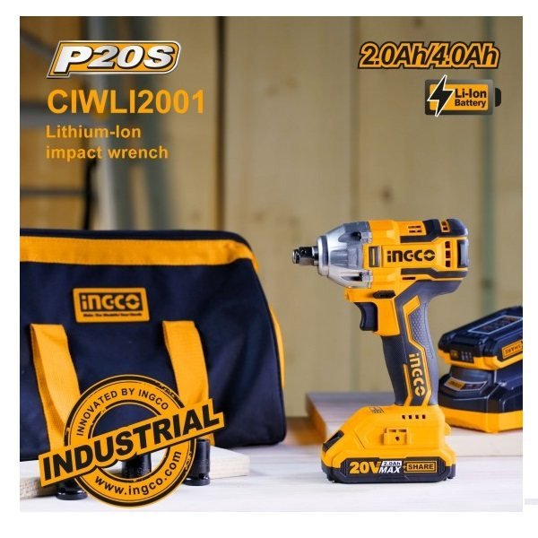 آچار بکس شارژی اینکو مدل CIWLI2001