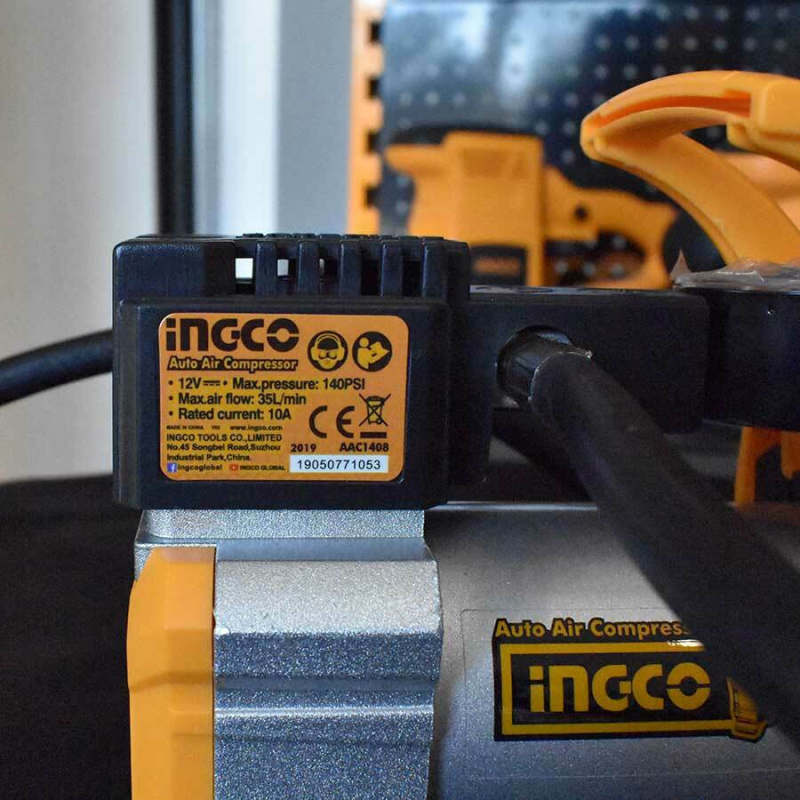 کمپرسور هوا فندکی اینکو مدل AAC-1408