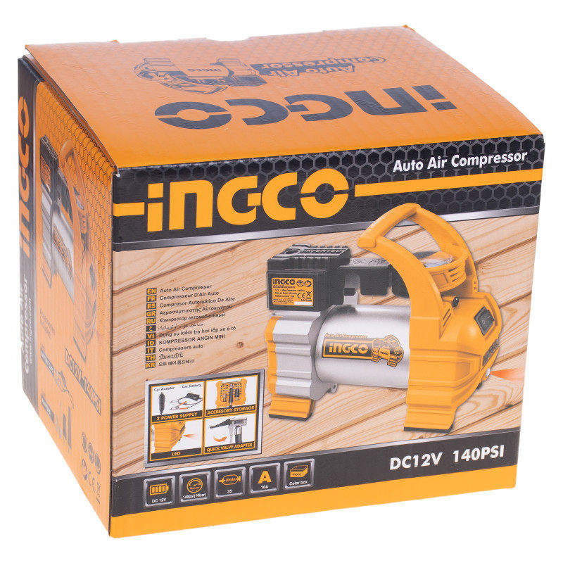 کمپرسور هوا فندکی اینکو مدل AAC-1408