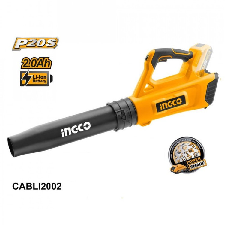 دستگاه دمنده برگ روب شارژی اینکو مدل CABLI-2002