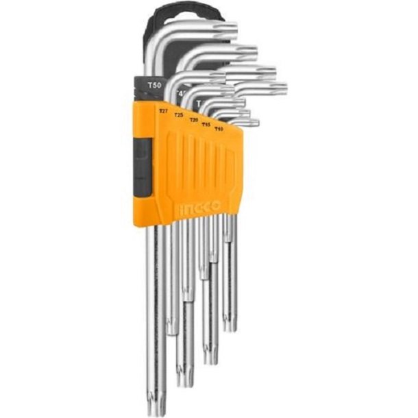 آچار آلن ستاره ای اینکو مدل HHKK-13092 مجموعه 9 عددی