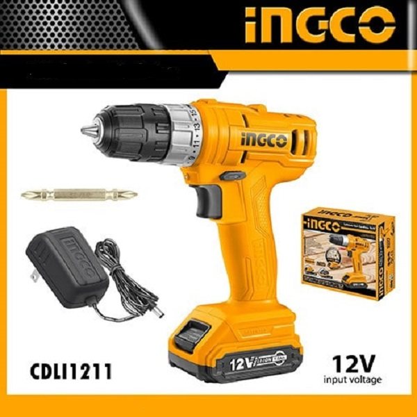 دریل پیچ گوشتی شارژی اینکو مدل CDLI1211