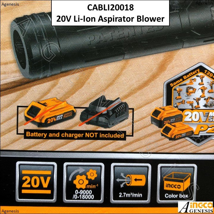 دستگاه دمنده و مکنده اینکو مدل CABLI20018