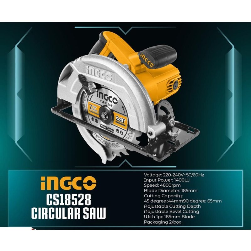 اره دیسکی اینکو مدل CS-18528