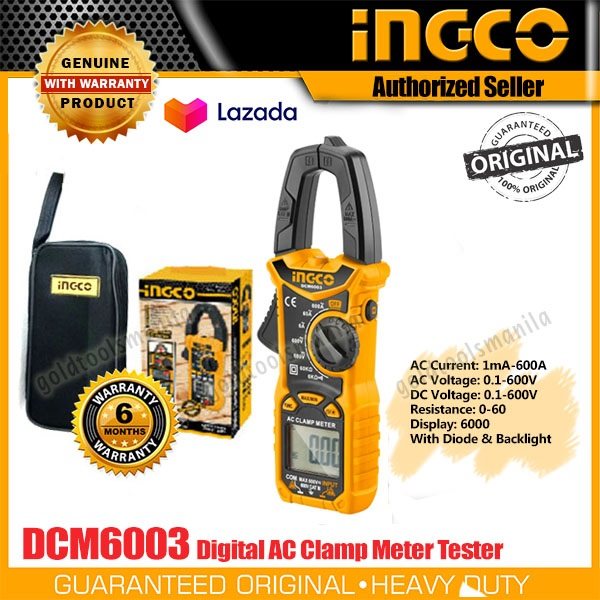 مولتی متر کلمپی دیجیتال اینکو مدل DCM-6003