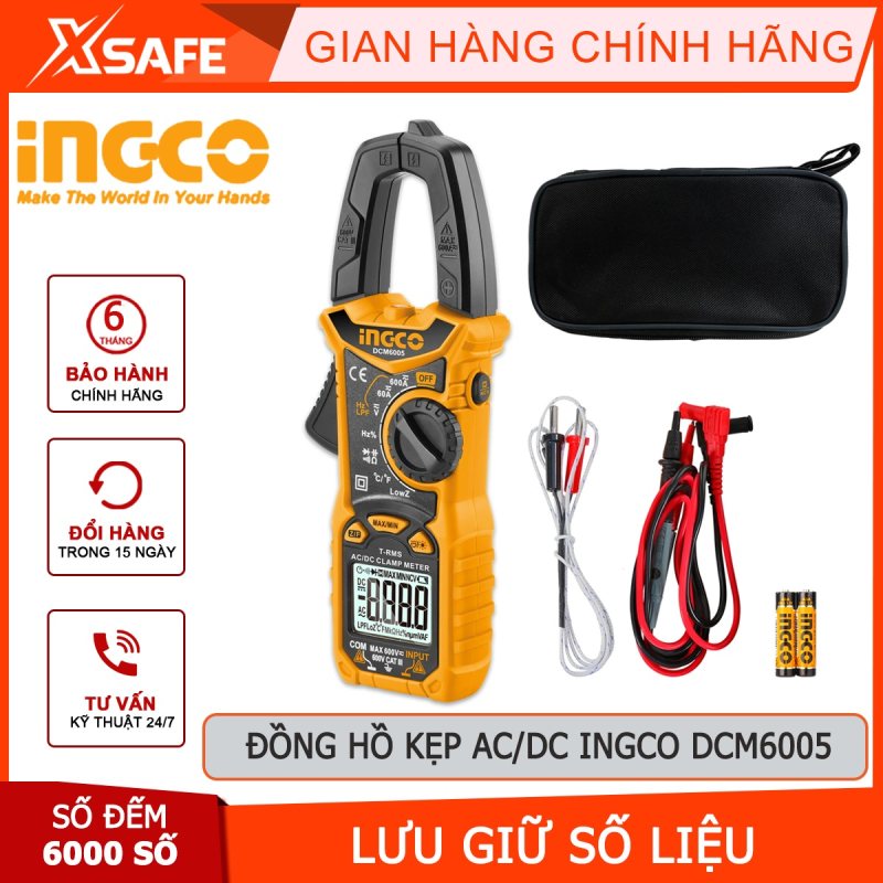 مولتی متر کلمپی دیجیتال اینکو مدل DCM-6003
