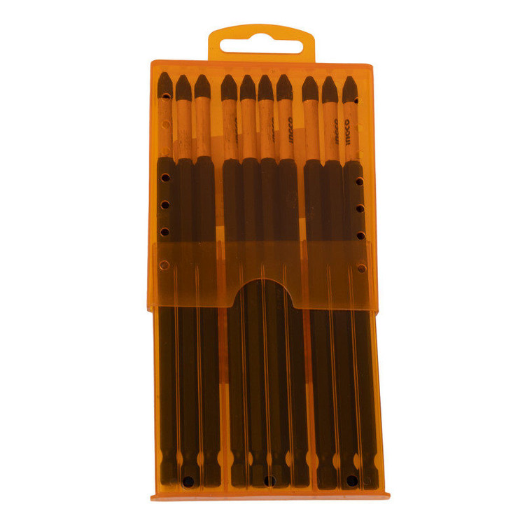 سری پیچ گوشتی چهارسو اینکو مدل SDBIM-11PH263 بسته 10 عددی