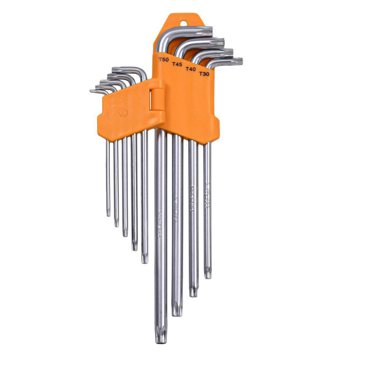 آچار آلن ستاره ای اینکو کد K0-0013092 مجموعه 9 عددی