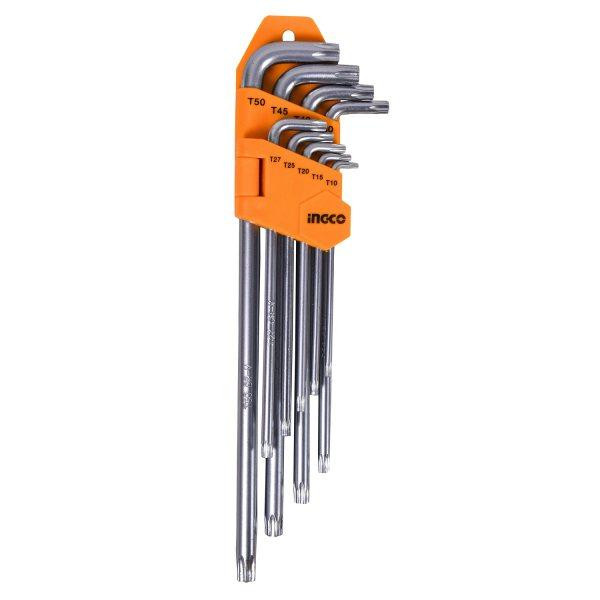 آچار آلن ستاره ای اینکو کد K0-0013092 مجموعه 9 عددی