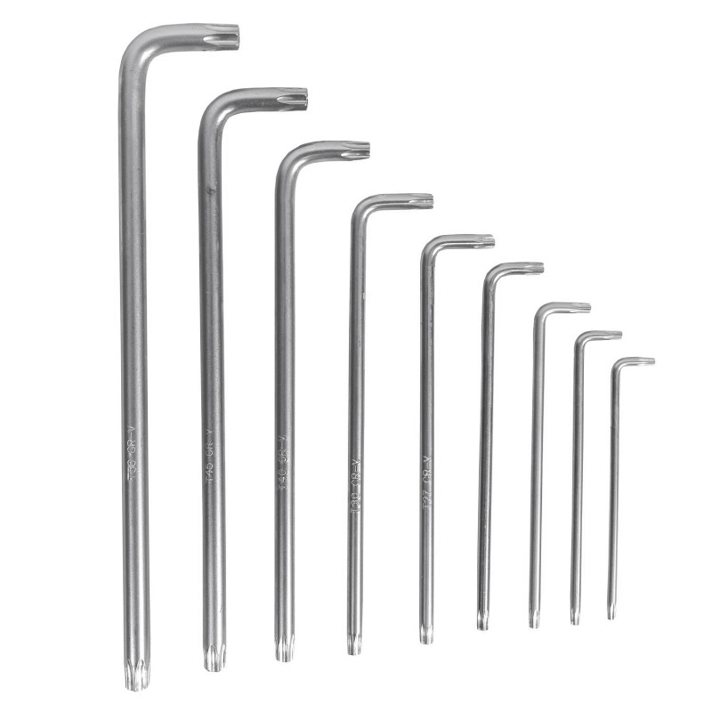 آچار آلن ستاره ای اینکو کد K0-0013092 مجموعه 9 عددی