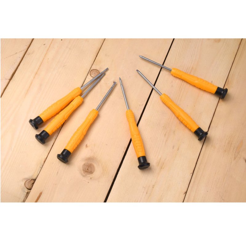 پیچ گوشتی ریز ساعتی اینکو مدل HKSD-0618 مجموعه 6 عددی