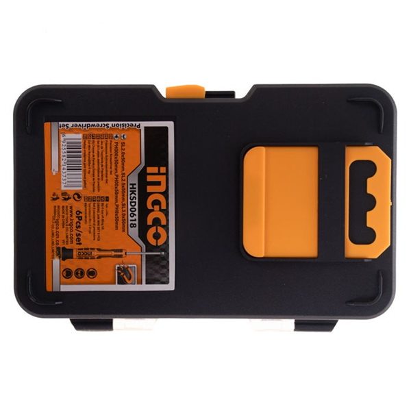 پیچ گوشتی ریز ساعتی اینکو مدل HKSD-0618 مجموعه 6 عددی