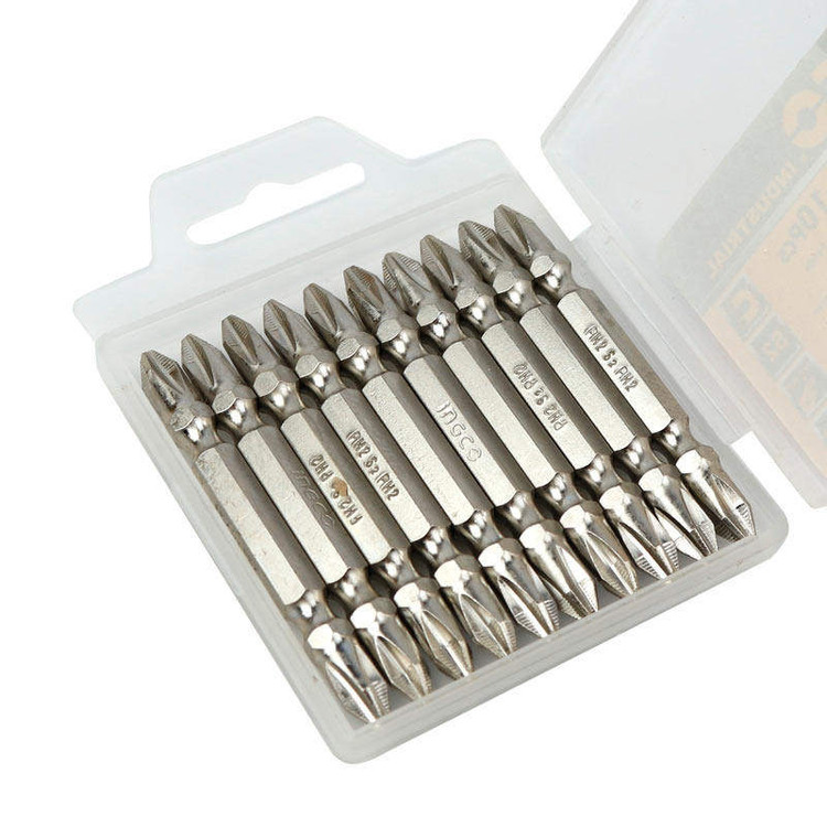 سری پیچ گوشتی دو سر چهار سو اینکو مدل SDB21PH-233 مجموعه 10 عددی