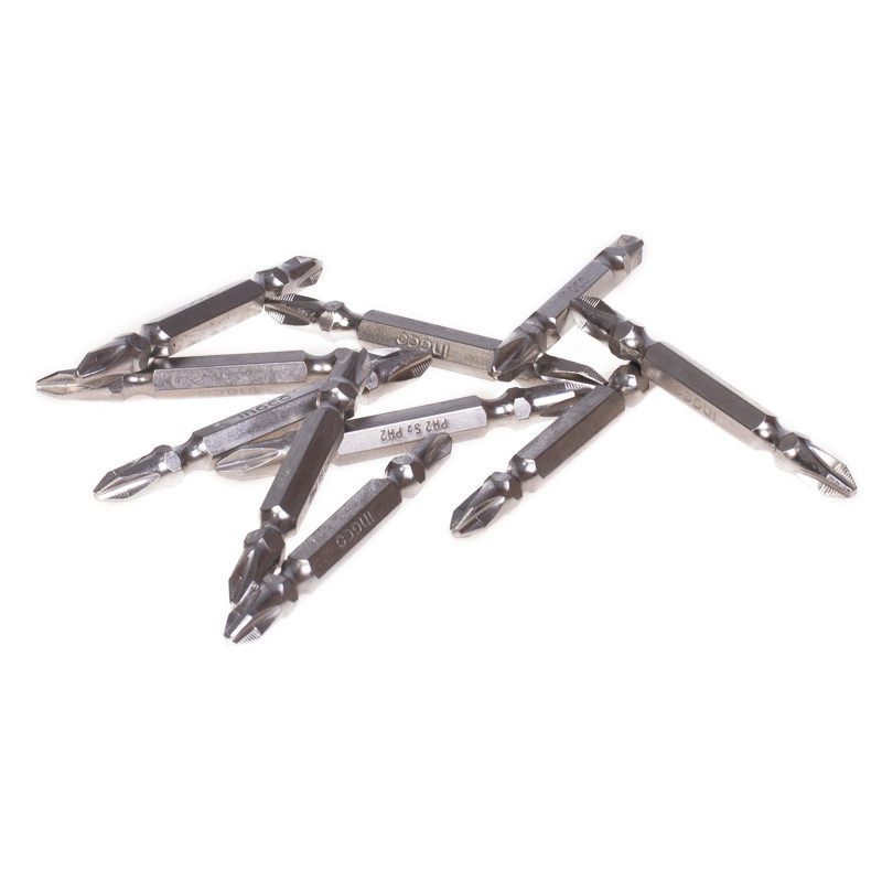 سری پیچ گوشتی دو سر چهار سو اینکو مدل SDB21PH-233 مجموعه 10 عددی