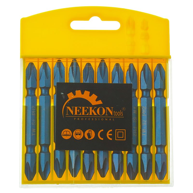 سری پیچ گوشتی دو سر چهار سو نیکون مدل NE-TWS2PH2 مجموعه 10 عددی