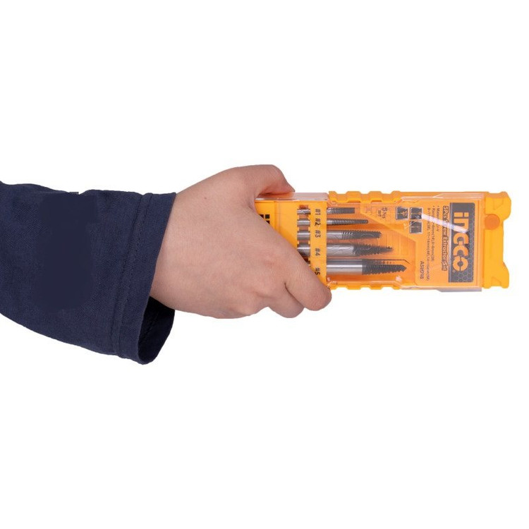قلاویز چپ گرد اینکو مدل ASE-008-5pcs مجموعه 5 عددی