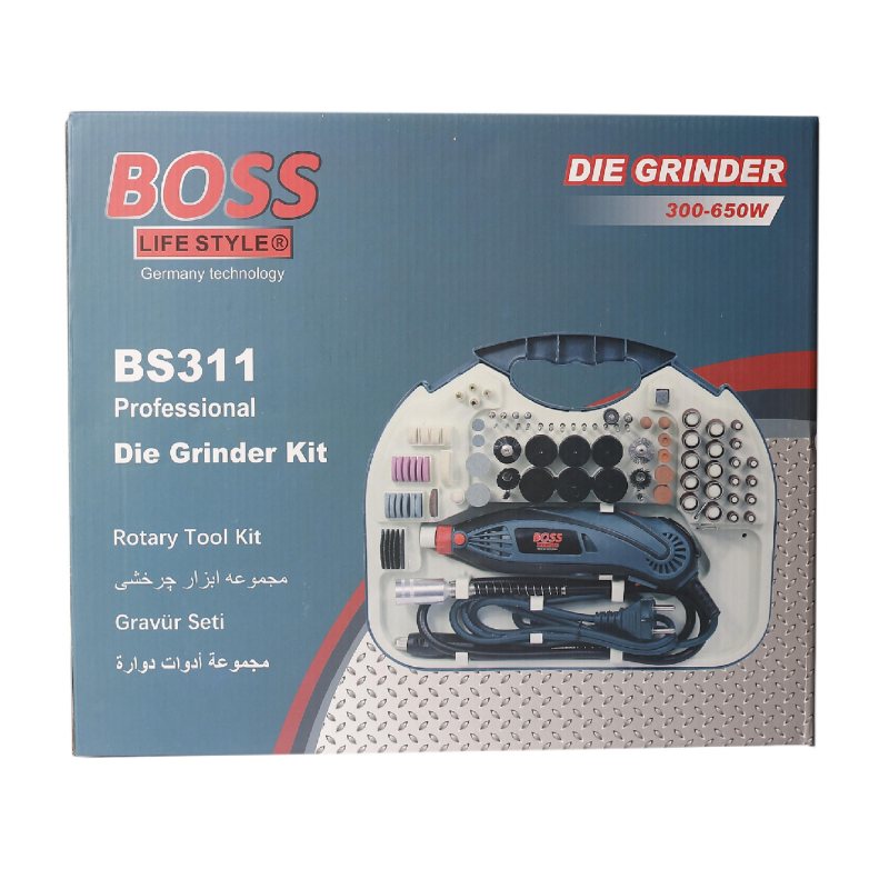 مجموعه 210 عددی فرز انگشتی مینیاتوری باس مدل BS311
