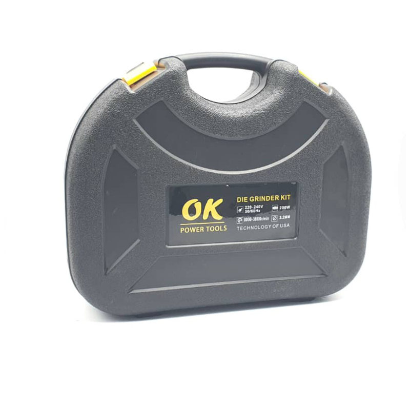 فرز انگشتی و حکاکی اوکی مدل power-tools-200w مجموعه 110 عددی