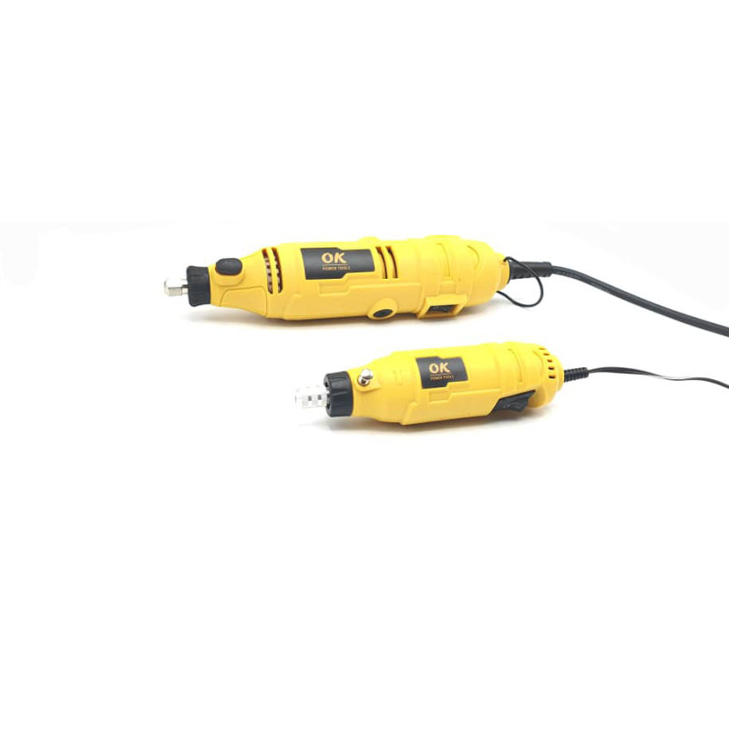 فرز انگشتی و حکاکی اوکی مدل power-tools-200w مجموعه 110 عددی