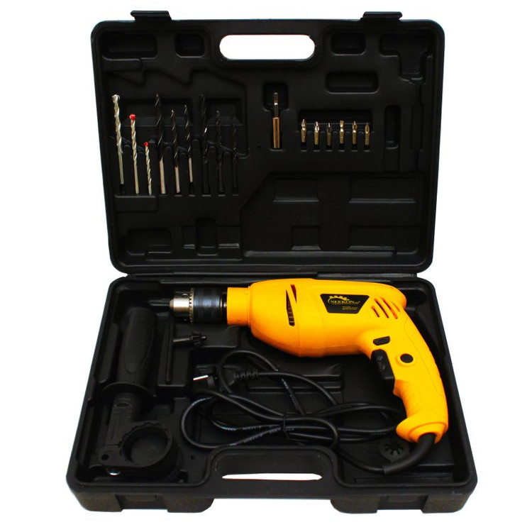دریل نیکون مدل NE-8501-850w مجموعه 21 عددی