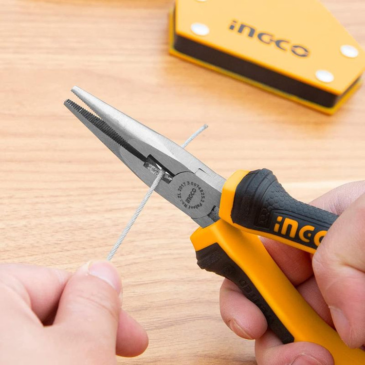 انبر دم باریک اینکو مدل HLNP-08168 سایز 6 اینچ