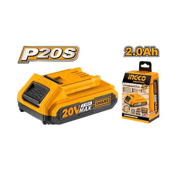 باتری شارژی 20 ولت 2 آمپر اینکو مدل FBLI20011-20v-2.0Ah