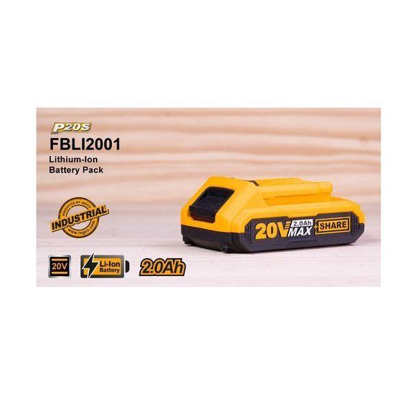 باتری شارژی 20 ولت 2 آمپر اینکو مدل FBLI20011-20v-2.0Ah