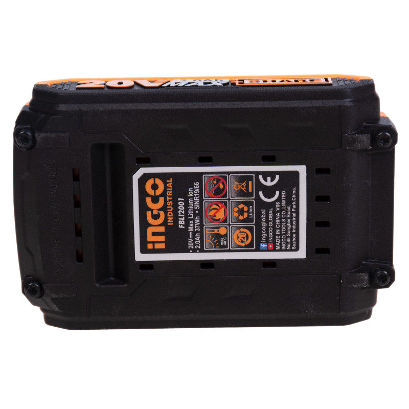 باتری شارژی 20 ولت 2 آمپر اینکو مدل FBLI20011-20v-2.0Ah