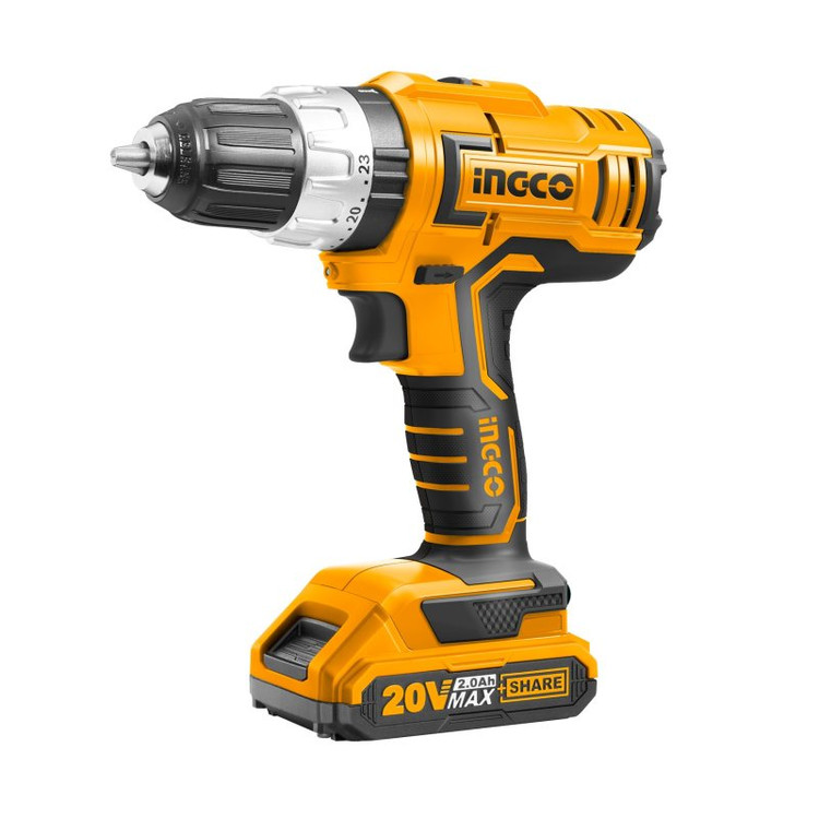 دریل پیچ گوشتی چکشی شارژی اینکو مدل CIDLI-20031-20v