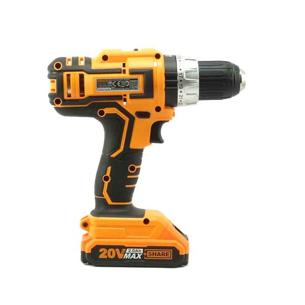 دریل پیچ گوشتی چکشی شارژی اینکو مدل CIDLI-20031-20v