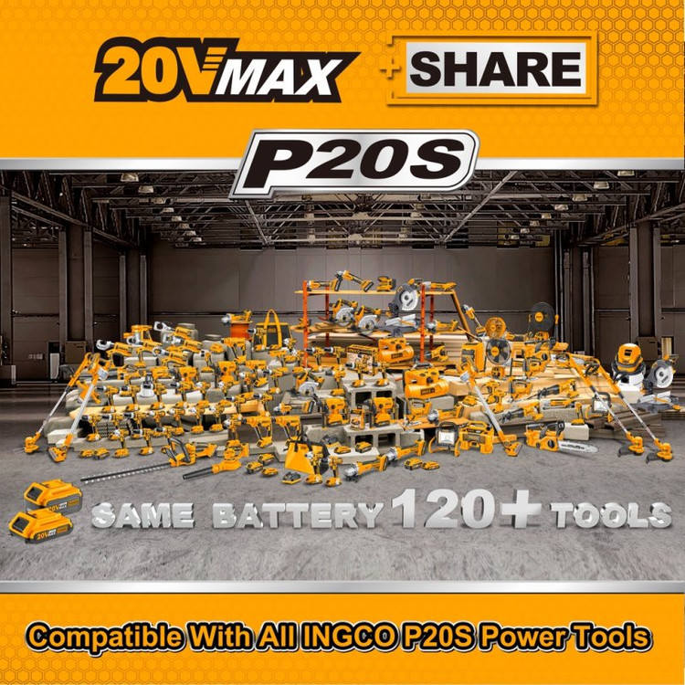 شارژر باتری 20 ولت 2 آمپر اینکو مدل FCLI-2001-20v-2.0Ah