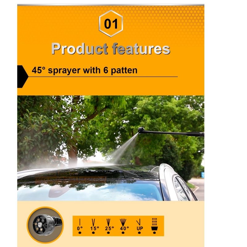 کارواش شارژی اینکو مدل 20082