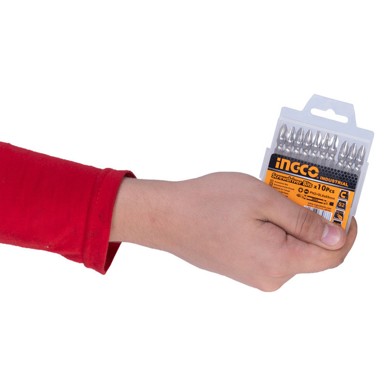 مجموعه 10 عددی سری پیچ گوشتی اینکو مدل SDB21HL133