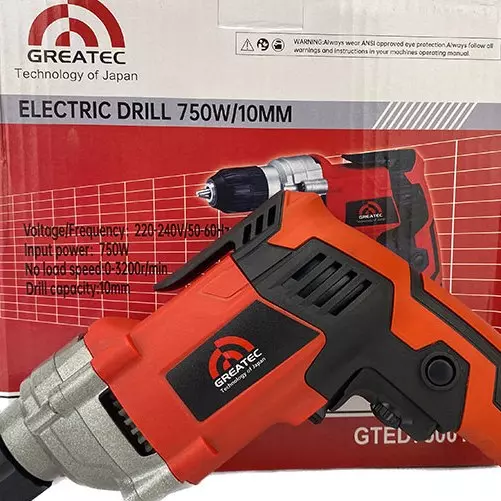 دریل برقی گریتک مدل GTED75001