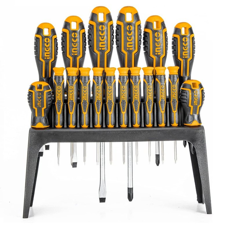 پیچ گوشتی اینکو مدل HKSD-1828 بسته 18 عددی