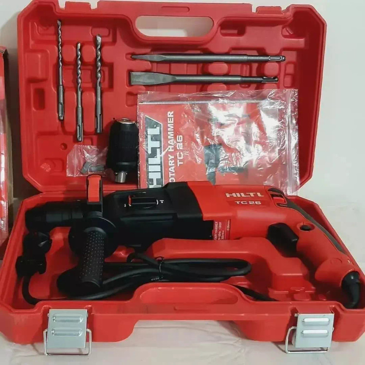 دریل سه حالته مارک HILTI دو سر نظام سه کیلو مدل TC2 1200وات