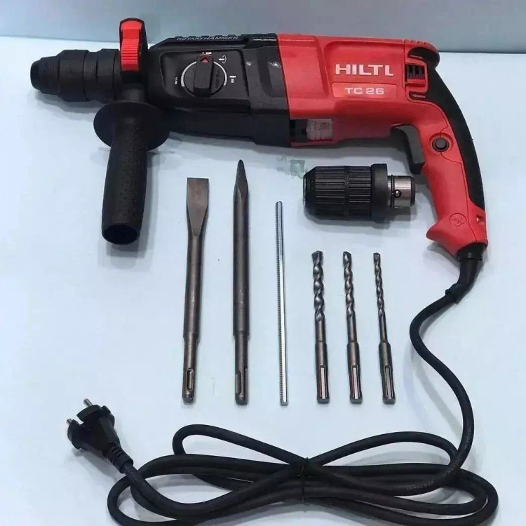 دریل سه حالته مارک HILTI دو سر نظام سه کیلو مدل TC2 1200وات