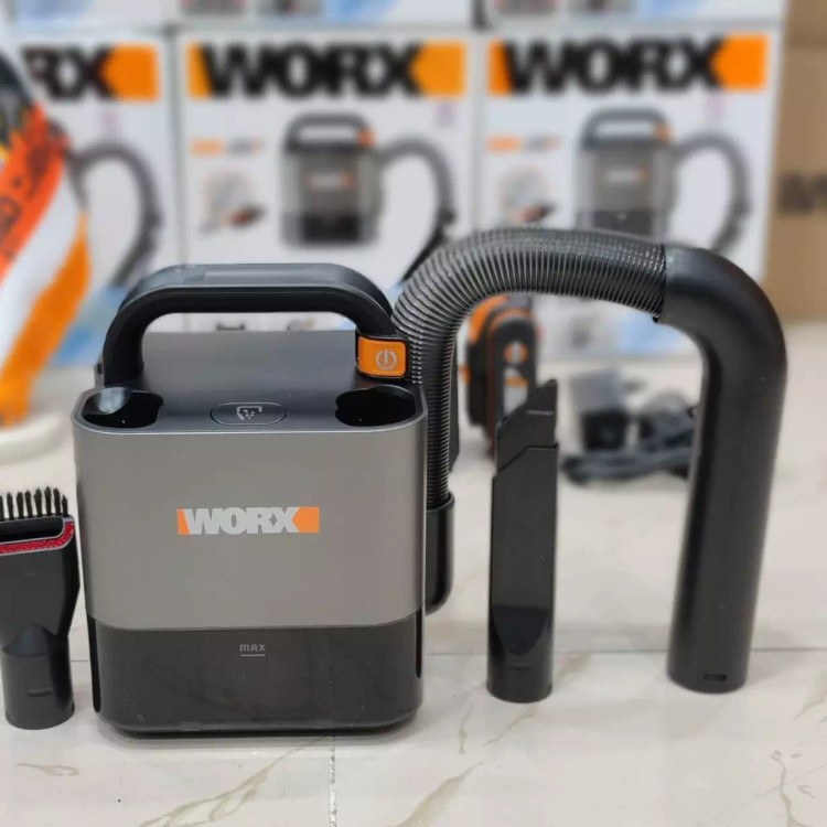 جاروبرقی Worx Cube Vac 20V مدل WX030.9 باتری جمع و جور و سبک