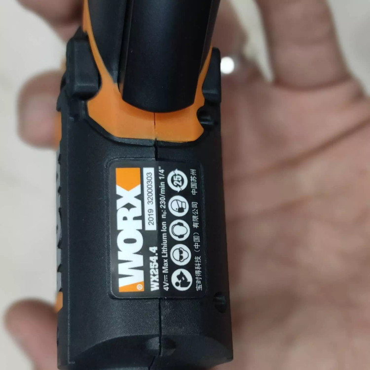 پیچ کشتی شارژی ورکس مدل WX254.4 درایور نیمه اتوماتیک WORX