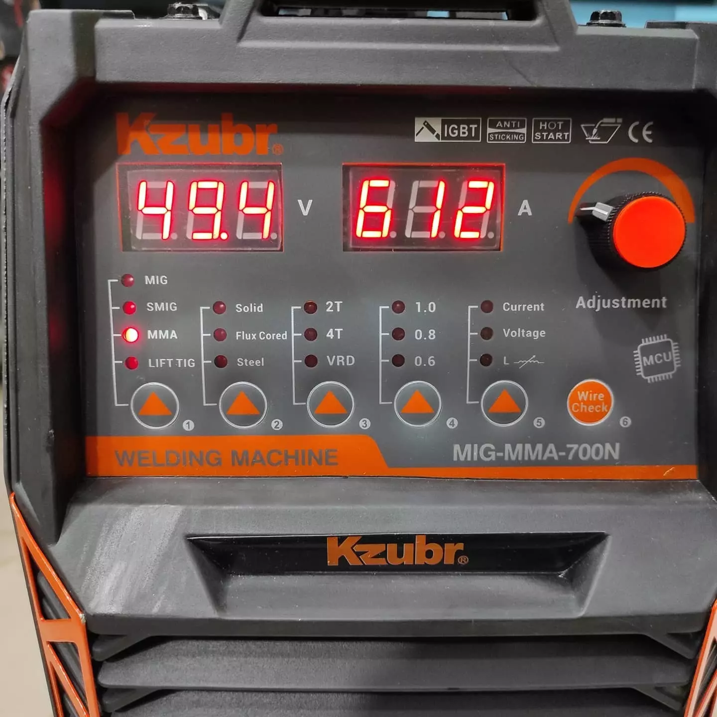 دستگاه جوش زوبر چند منظوره  مدل MIGMMA700  جوش اهن و جوش آرگون و co2