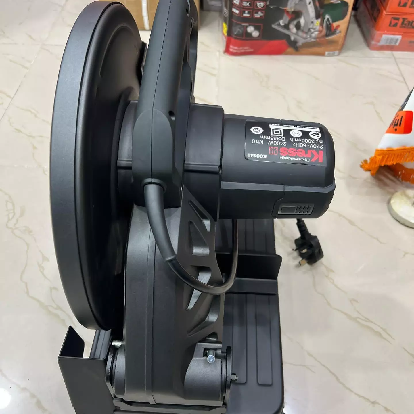 پروفیل بر مارک کرس مدلKC0240 سفارش المان قدرت موتور2400 وات دور موتور 3900