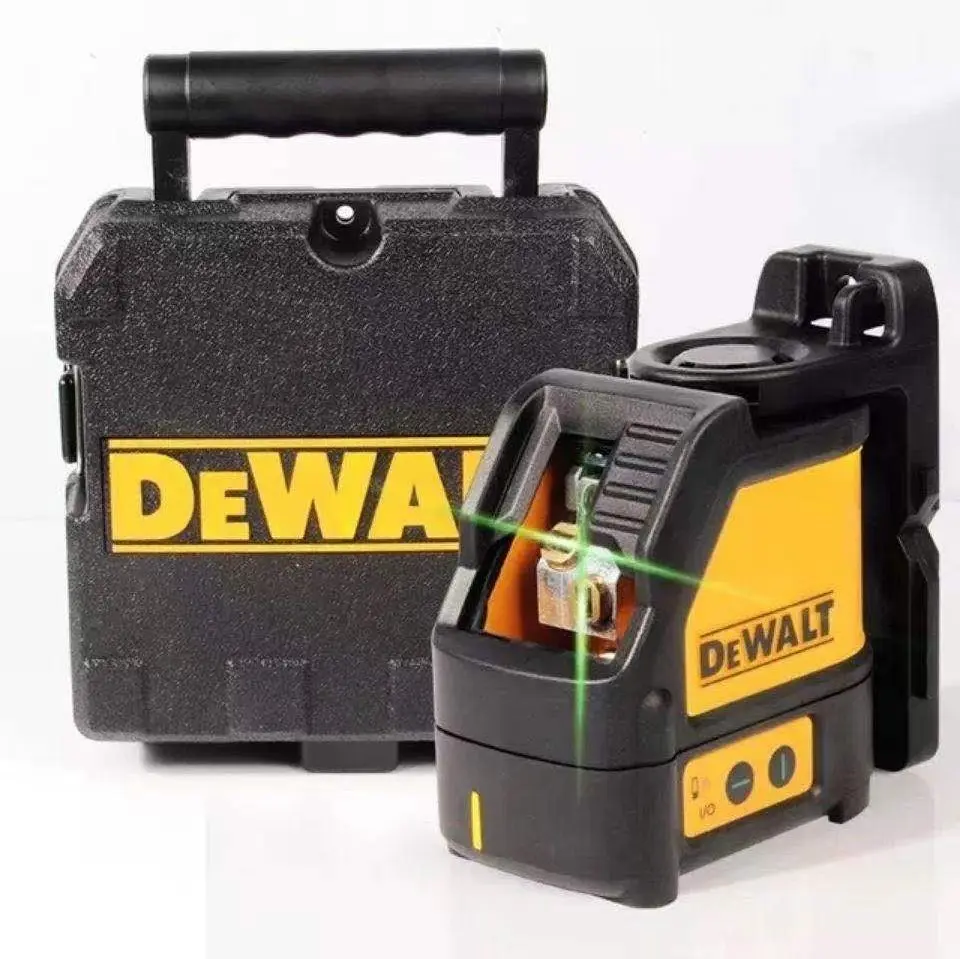تراز لیزری دیوالت 2 خط نور سبز مدل DW088CG